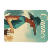 Cannes Mode Vintag Magnet (Horizontal)
