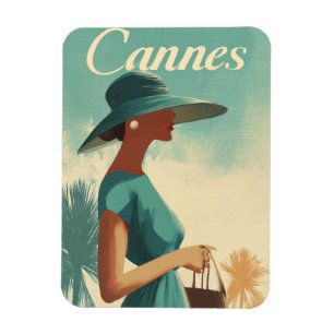 Cannes Mode Vintage Magnet