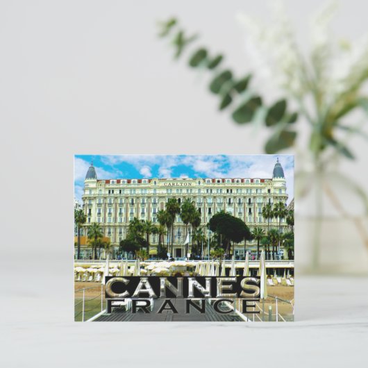 Cannes Postkarte (Stehend Vorderseite)