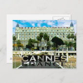 Cannes Postkarte (Vorne/Hinten)