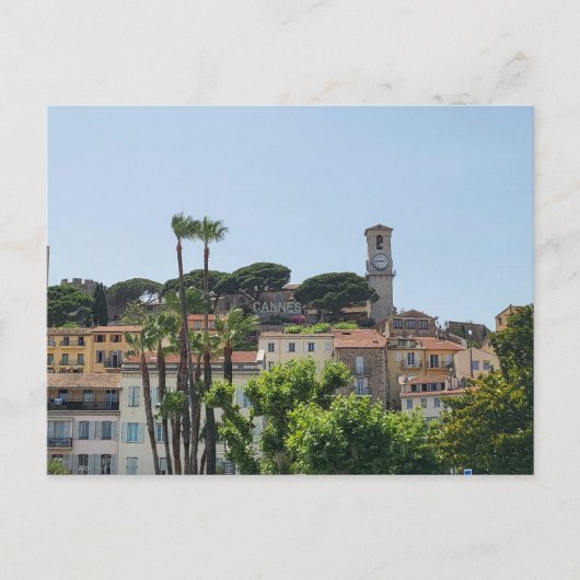Cannes Postkarte (Vorderseite)