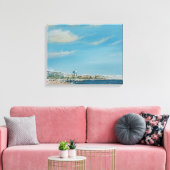 Cannes Sea Front 2014 Leinwanddruck (Insitu (Wohnzimmer))