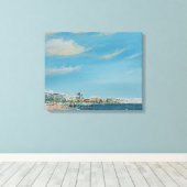 Cannes Sea Front 2014 Leinwanddruck (Insitu (Holzboden))