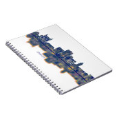 Cannes Skyline Notizblock (Rechte Seite)