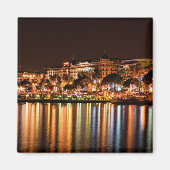 Cannes Stadtzentrum Carlton Hotel in der Nacht Magnet (Vorne)