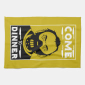 Cannibal Cook Geschenk Geschirrtuch (Horizontal)
