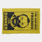 Cannibal Cook Geschenk Geschirrtuch (Horizontal)