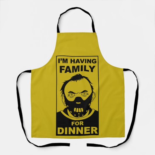 Cannibal Cook Geschenk Schürze (Vorderseite)