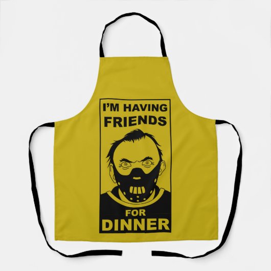 Cannibal Cook Geschenk Schürze (Vorderseite)