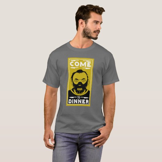 Cannibal Cook Geschenk T-Shirt (Vorne ganz)