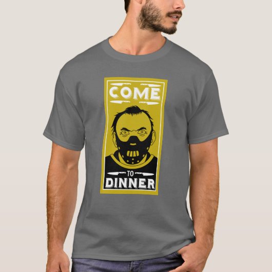 Cannibal Cook Geschenk T-Shirt (Vorderseite)