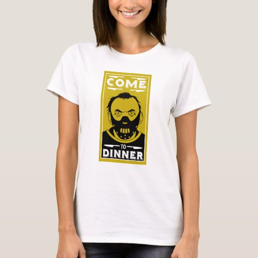 Cannibal Cook Geschenk T-Shirt (Vorderseite)