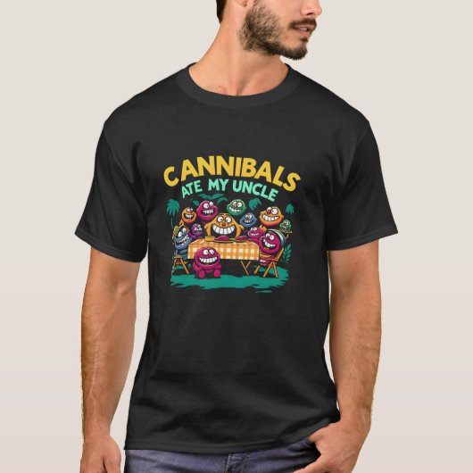 Cannibals Ate My Oncle Joe Biden Parody Bosie Edit T-Shirt (Vorderseite)