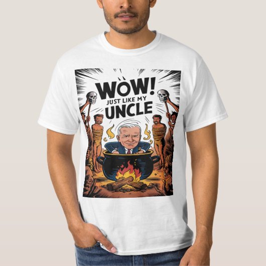 Cannibals Ate My Oncle Joe Biden T-Shirt (Vorderseite)