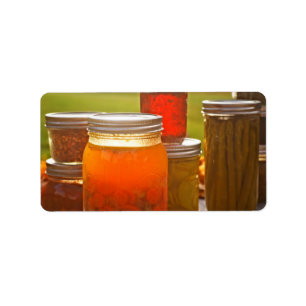 Canning Adressaufkleber