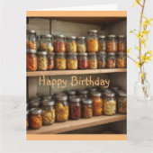Canning Birthday Karte (Gelbe Blume)