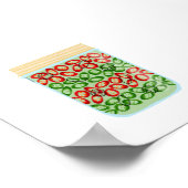 Canning Food - Chili Paprikaschoten Poster (Ecke)