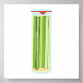Canning Food - pickled Celery Poster (Vorne)