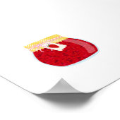 Canning Food - Small Strawberry Jam Poster (Ecke)