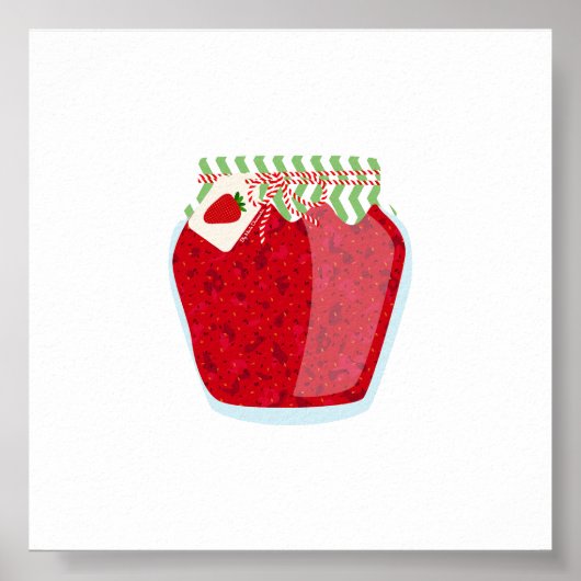 Canning Food - Strawberry Jam Poster (Vorne)