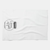 Canning ist mein Jam Jar Canning Saison Küchentuch (Horizontal)