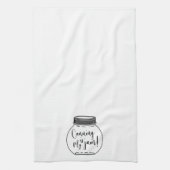 Canning ist mein Jam Jar Canning Saison Küchentuch (Vertikal)