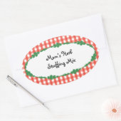 Canning Labels Ovaler Aufkleber (Umschlag)