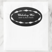 Canning Labels Ovaler Aufkleber (Tasche)