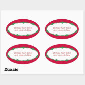 Canning Labels Ovaler Aufkleber (Blatt)