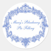 Canning Labels Runder Aufkleber (Vorderseite)