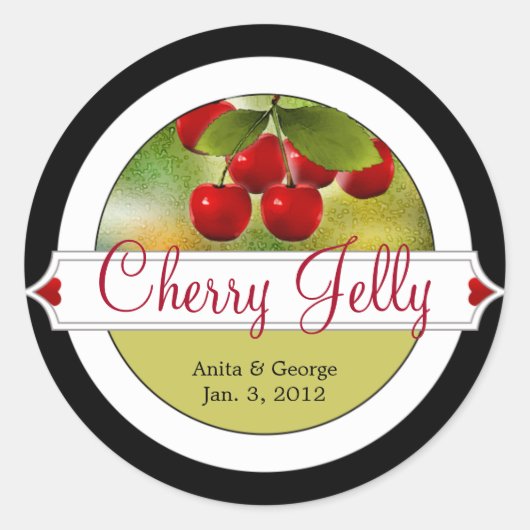 Canning Lids Round Stickers (Vorderseite)