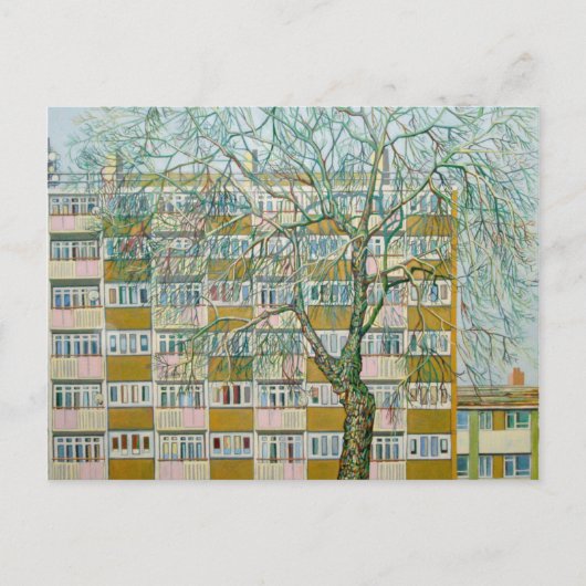 Canning Town Winter Postkarte (Vorderseite)