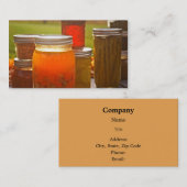 Canning Visitenkarte (Vorne/Hinten)