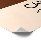 Cannock Chase AONB Reiseplakat Poster (Ecke)