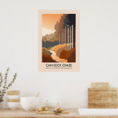 Cannock Chase AONB Reiseplakat Poster (Küche)