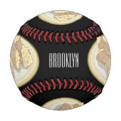 Cannoli-Cartoon-Abbildung Baseball (Vorderseite)