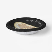 Cannoli-Cartoon-Abbildung Pappteller (Gewinkelt)