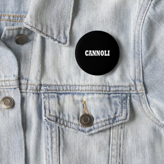 Cannoli Costume Halloween Button (Beispiel)