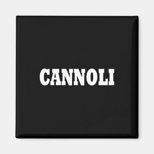Cannoli Costume Halloween Magnet (Vorne)
