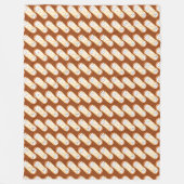 Cannoli Dessert Fleecedecke (Vorderseite)