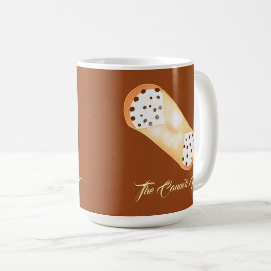 Cannoli Dessert Kaffeetasse (VorderseiteRechts)