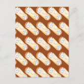 Cannoli Dessert Postkarte (Vorderseite)