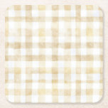 Cannoli Gender Neutral Beige Italian Baby Shower Rechteckiger Pappuntersetzer<br><div class="desc">Planning a Little Cannoli Baby Shower? This adorable Italian themed baby shower Square Paper Coaster features watercolor cannoli pastries and a sweet bakery aesthetic. Perfect for a Sweet Little Cannoli Is on the Way celebration.</div>
