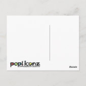 Cannoli ! humorvolle Parodie-Postkarte Postkarte (Rückseite)