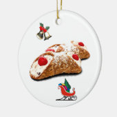 Cannoli Keramik Ornament (Links)