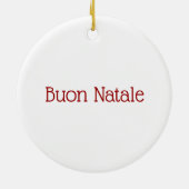 Cannoli Keramik Ornament (Hinten)