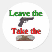 Cannoli Runder Aufkleber (Vorderseite)