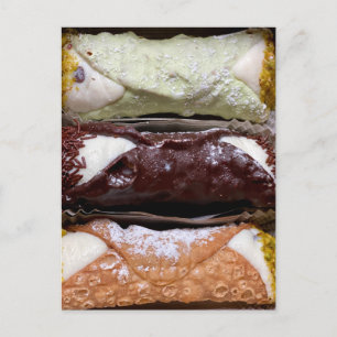 Cannolis Stillleben Fine Art Fotografie Postkarte