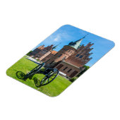 Cannon auf Castle Egeskov Magnet (Linke Seite)