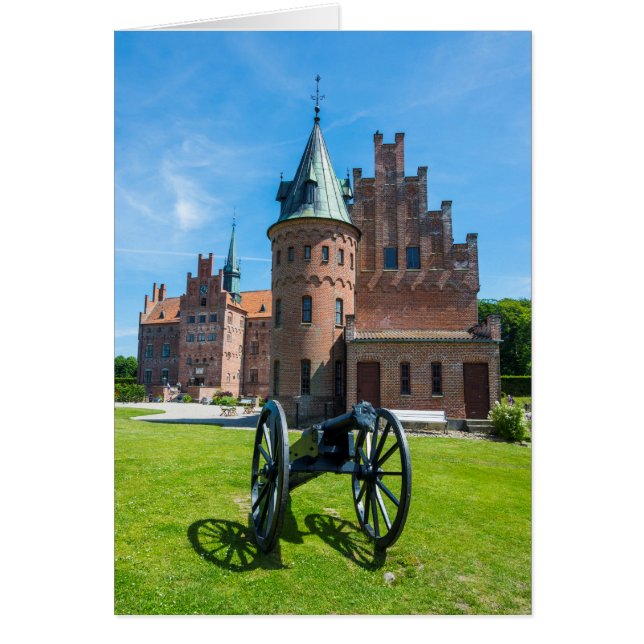 Cannon auf Schloss Egeskov (Vorne)